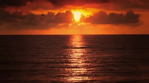 Sunset and Sea 2 動画素材 61040416