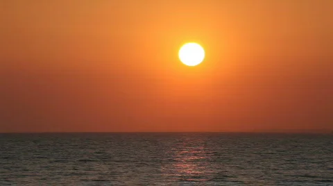Sunset and sea Stock-Footage 728551