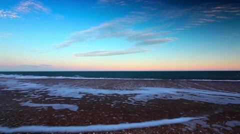 Sunset and sea Stock Footage 32288780