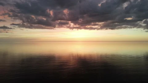 Sunset and the sea 動画素材 159280908