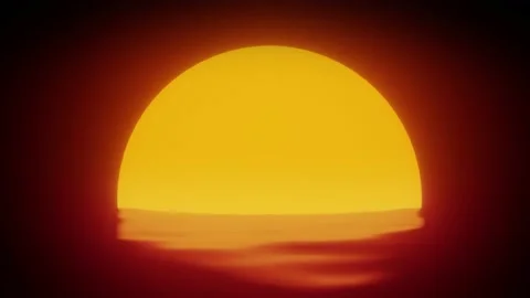 Sunset and sea Stock Footage 229366479