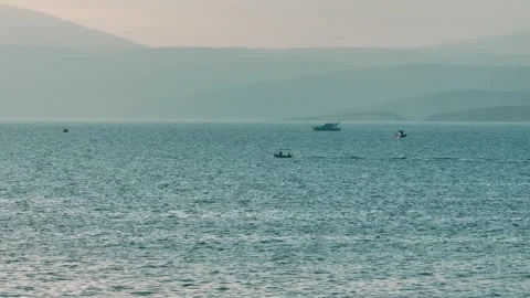 Sunset and seascape Stock Footage 294111778