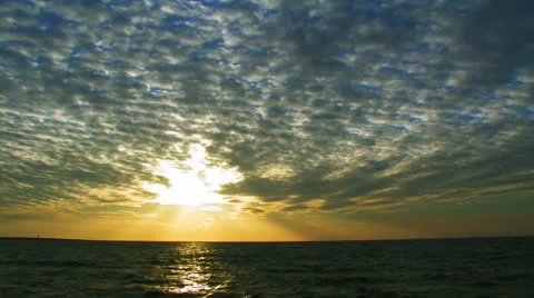 Sunset and seascape. Time lapse. Stock Footage 27160082