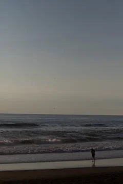 Sunset and shadows in Chile 스톡 사진
