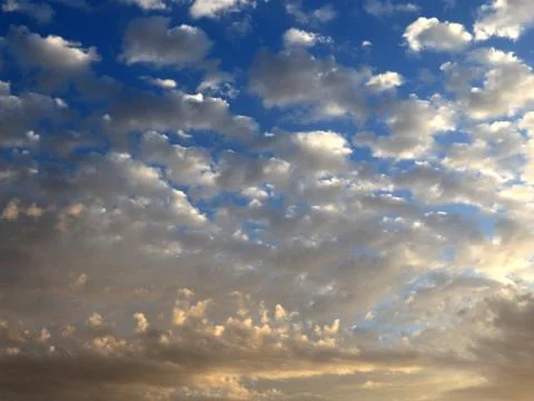 Sunset and sky Stock Photos