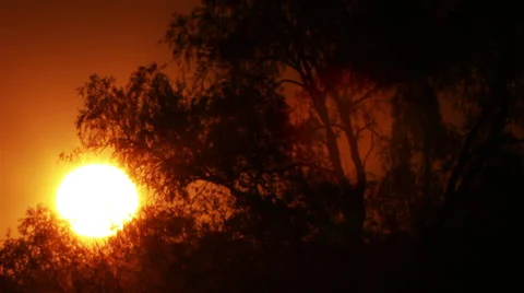 Sunset  and sky. Time lapse Stock Footage 38609119