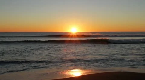 Sunset and Surf Видео 22147031