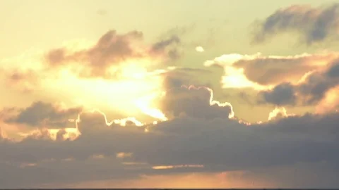 Sunset in Antarctica Stock Footage 77040577