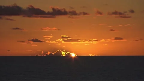 Sunset in Aqaba Bay Stock Footage 143692498