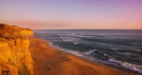 Sunset in australia Stock Photos