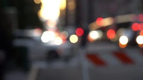 Sunset Avenue Video Background Stock Footage 123356168