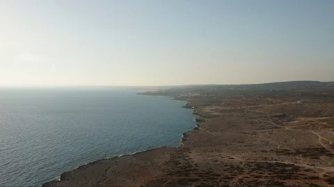 Sunset in Ayia Napa,Cyprus Stock Footage 81798482