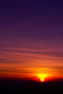 Sunset background Stock Photos