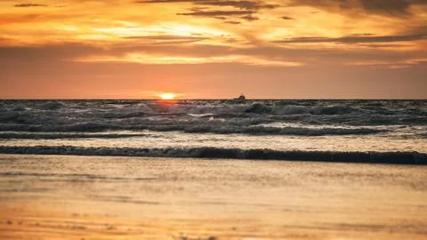 Sunset background Stock Photos