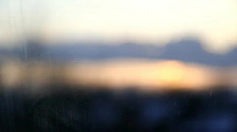 Sunset background shot Stock Footage 584970