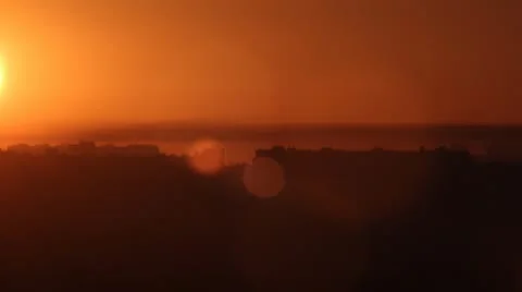 Sunset background time lapse Stock Footage 11269335