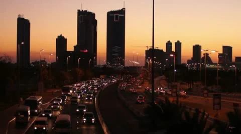 Sunset in bahrain 스톡 동영상 12176043