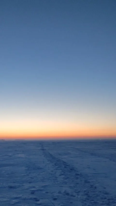 Sunset on Baikal lake. Stock Footage 262871616