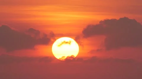 Sunset Bali 4k Stock Footage 44384675
