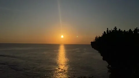 Sunset in bali Stock Footage 250223666
