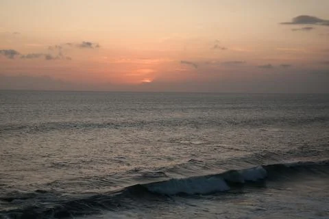 Sunset in Bali Stock Photos