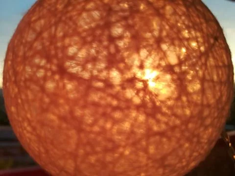 Sunset ball 01 Stock Photos