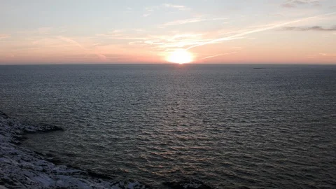 Sunset, Baltic sea Vidéo 109490389