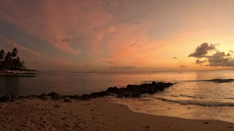 Sunset Barbados 動画素材 236266764