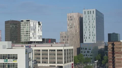 Sunset in Barcelona Video stock 132326317