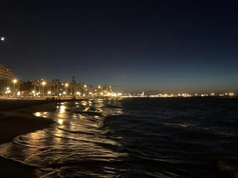 Sunset at Bari Stock Photos