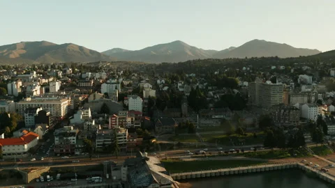 Sunset in Bariloche, Argentina Vidéo 150887046