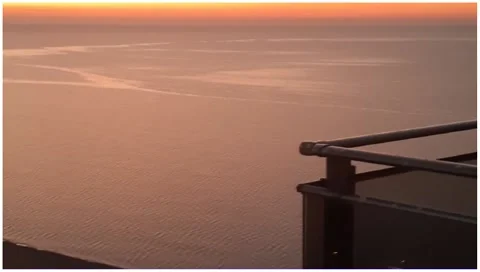 Sunset in Batumi Stock Footage 144622420