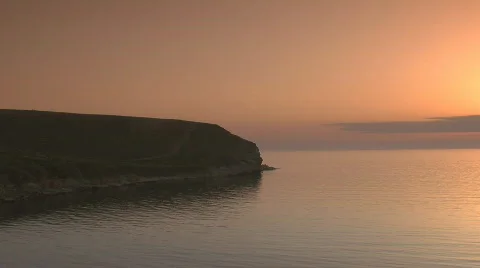 Sunset in the bay Video stock 734270