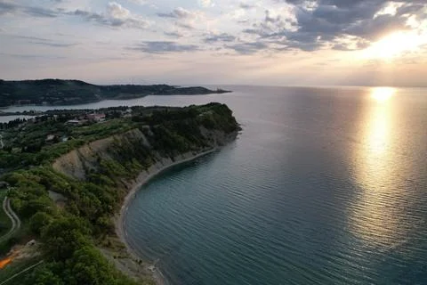 Sunset Bay 写真素材