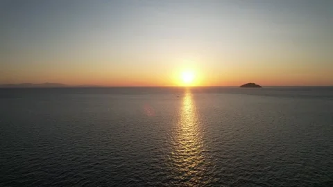 Sunset Beach Bajo Stock Footage 246655096