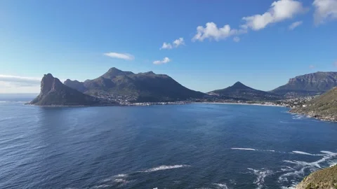 Sunset on the beach in Cape Town Stock Footage 299435977