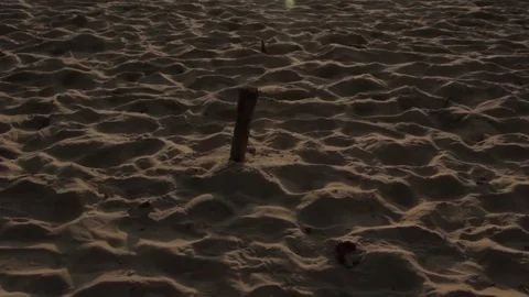 Sunset on the beach Stock Footage 71497587