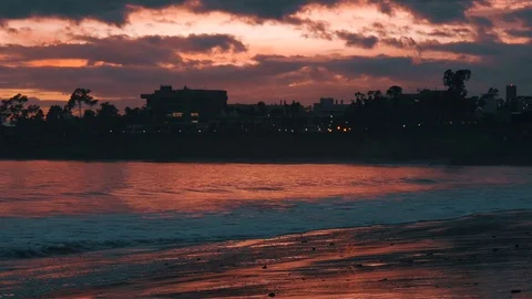 Sunset At The Beach Stock-Footage 71945279