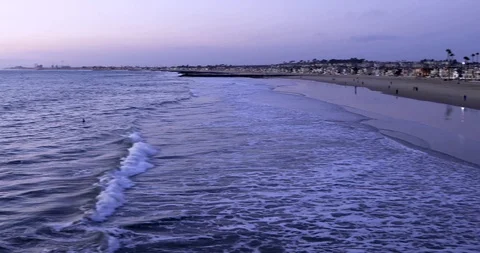 Sunset at the Beach Stock Footage 101671754