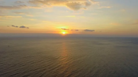 Sunset beach Stock Footage 129271852