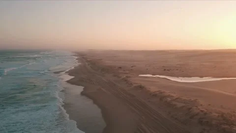 Sunset on the beach Stock Footage 150255528