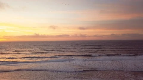 Sunset at the beach 動画素材 161890616