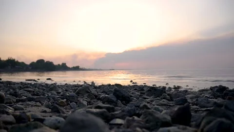 SUNSET  BEACH Stock Footage 199759966