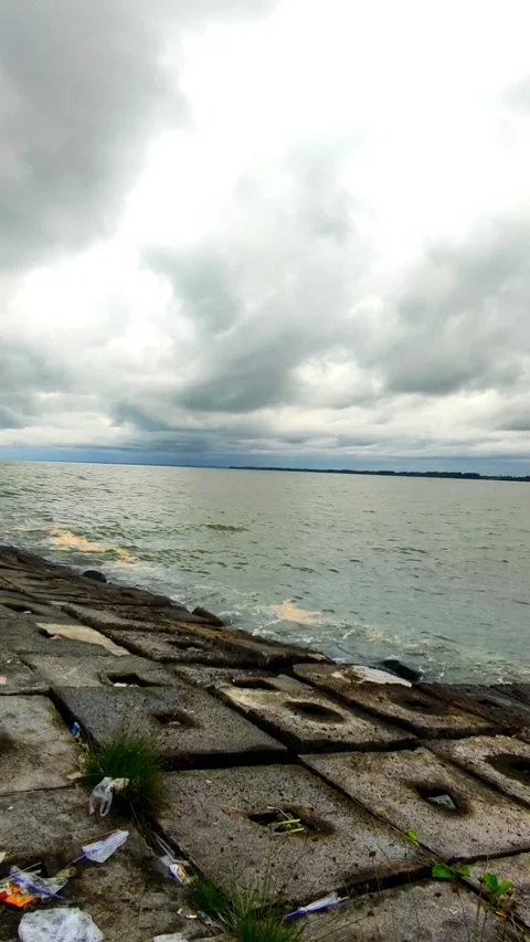 Sunset beach Video stock 220901566