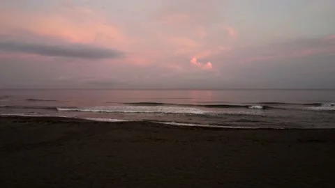 Sunset at the Beach Stock Footage 223117049