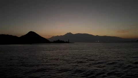 Sunset on the beach Stock-Footage 244576988