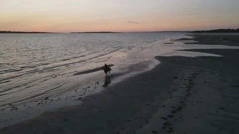 Sunset beach horse riding Stock Footage 162632657