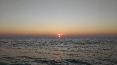 Sunset by the beach in India 動画素材 155754153