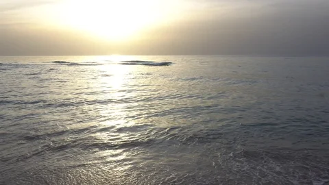 Sunset on the beach in Israel 스톡 동영상 88862604