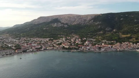 Sunset on the Beach in KrK Croatia Stock Footage 232609660